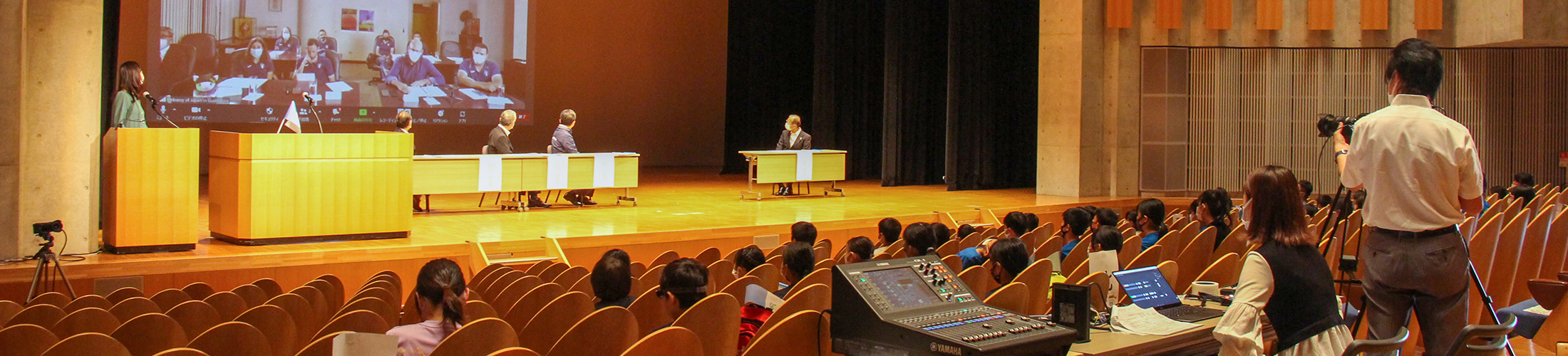 ライブ配信サービスの様子